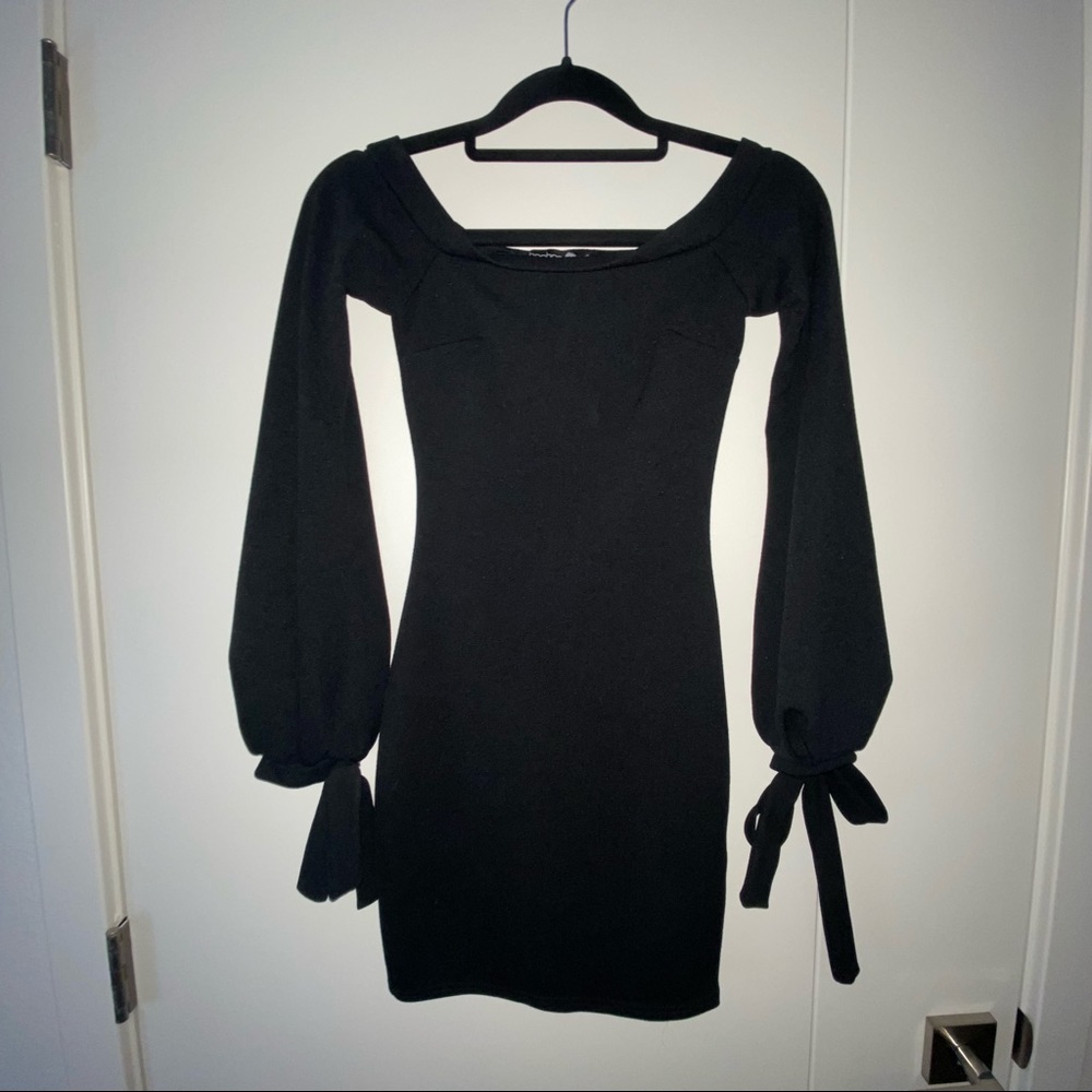 off the shoulder dress